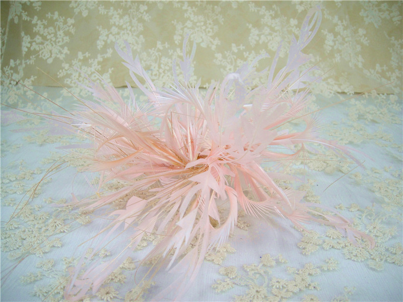 RM1003 Feather Mount Goose Feather Millinery Fascinators Hat Handcraft Headress