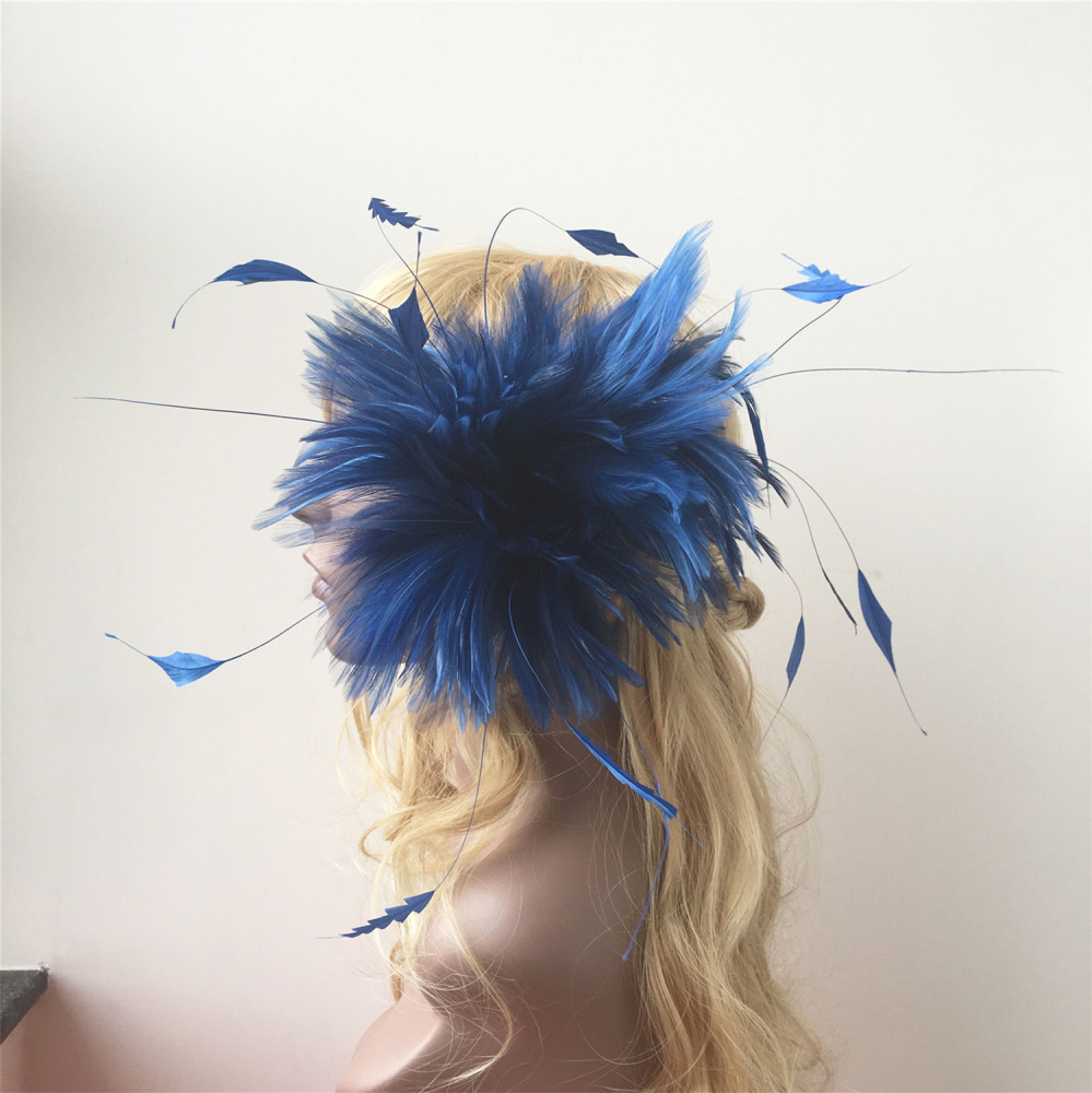 RM906 Feather Mount Goose Feather Millinery Fascinators Hat Handcraft Headress