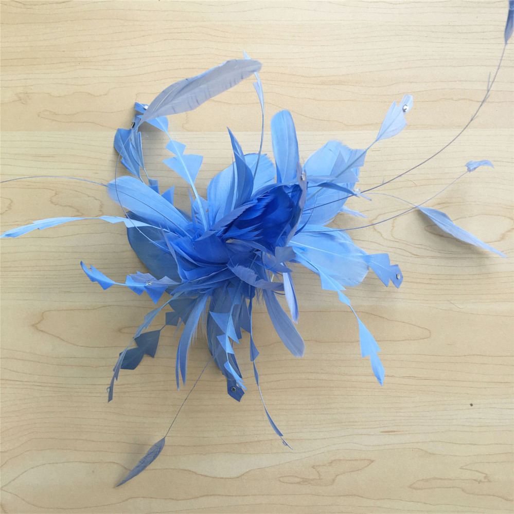 RM1002 Feather Mount Goose Feather Millinery Fascinators Hat Handcraft Headress