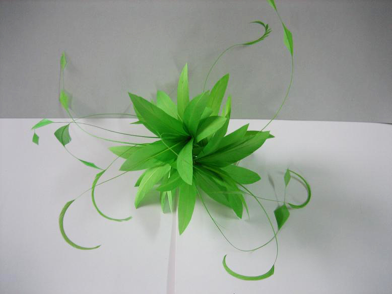 RM1006 Feather Mount Goose Feather Millinery Fascinators Hat Handcraft Headress