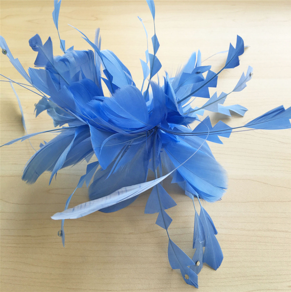 RM1002 Feather Mount Goose Feather Millinery Fascinators Hat Handcraft Headress