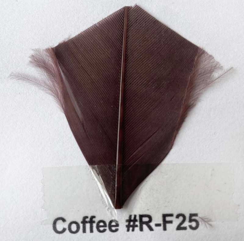 RM808 Feather Mount Goose Hackle Feather Millinery Fascinators Hat Handcraft Headress