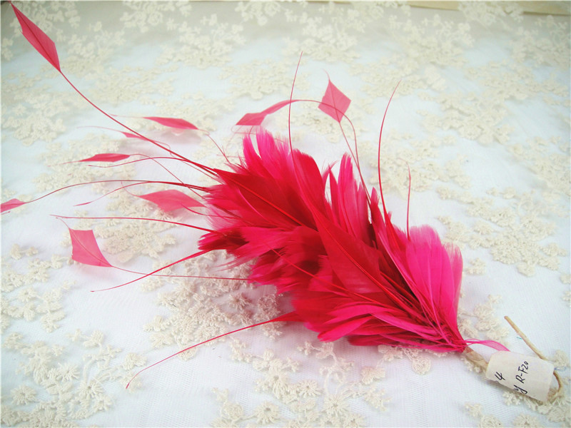 RM1002 Feather Mount Goose Feather Millinery Fascinators Hat Handcraft Headress