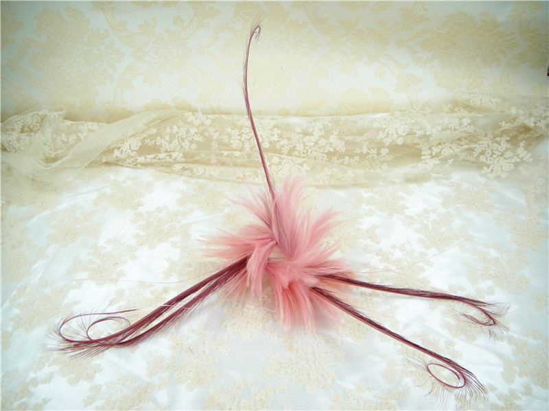 RM903 Feather Mount Goose Feather Millinery Fascinators Hat Handcraft Headress