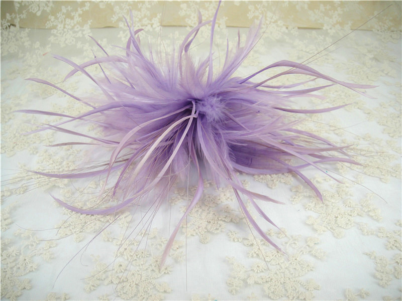 RM912 Feather Mount Hackle Feather Millinery Fascinators Hat Handcraft Headress
