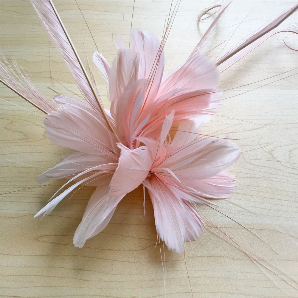 RM910 Feather Mount Hackle Feather Millinery Fascinators Hat Handcraft Headress