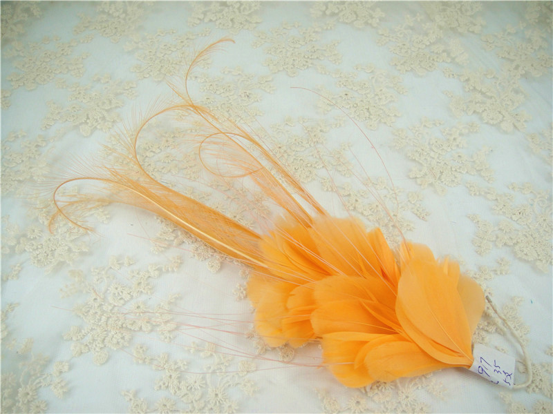 RM912 Feather Mount Hackle Feather Millinery Fascinators Hat Handcraft Headress