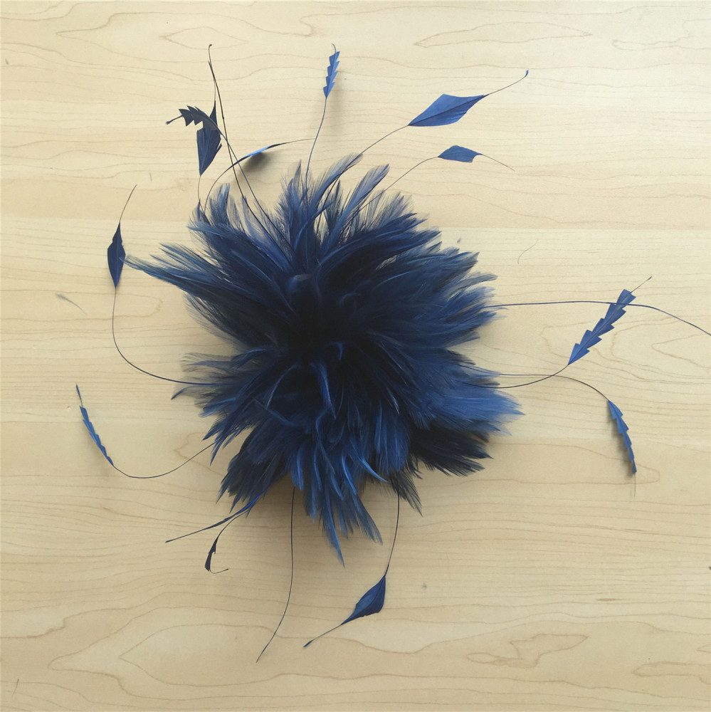 RM906 Feather Mount Goose Feather Millinery Fascinators Hat Handcraft Headress