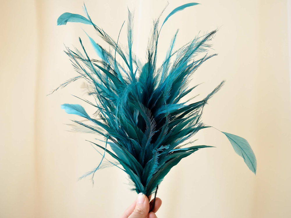 RM827 Feather Mount Goose Feather Millinery Fascinators Hat Handcraft Headress