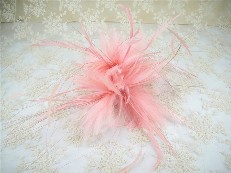 RM902 Feather Mount Goose Feather Millinery Fascinators Hat Handcraft Headress