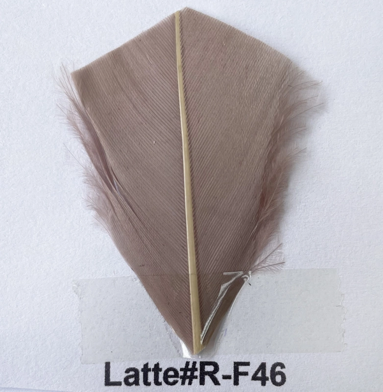 RM810 Feather Mount Goose Hackle Feather Millinery Fascinators Hat Handcraft Headress