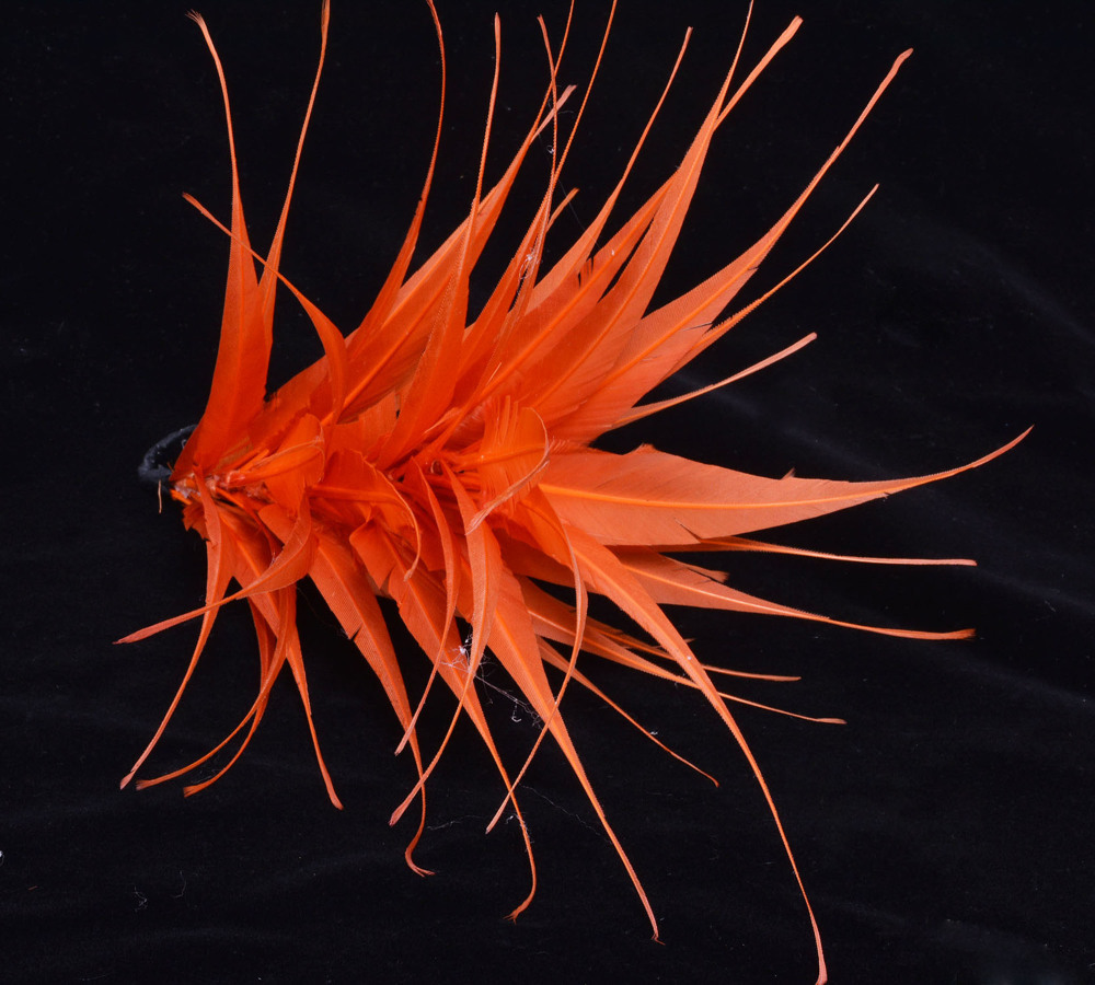 RM1702 Feather Mount Goose Feather Millinery Fascinators Hat Handcraft Headress