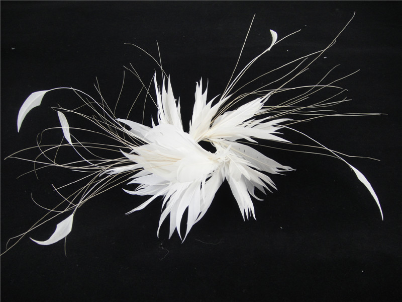 RM1010 Feather Mount Goose Feather Millinery Fascinators Hat Handcraft Headress