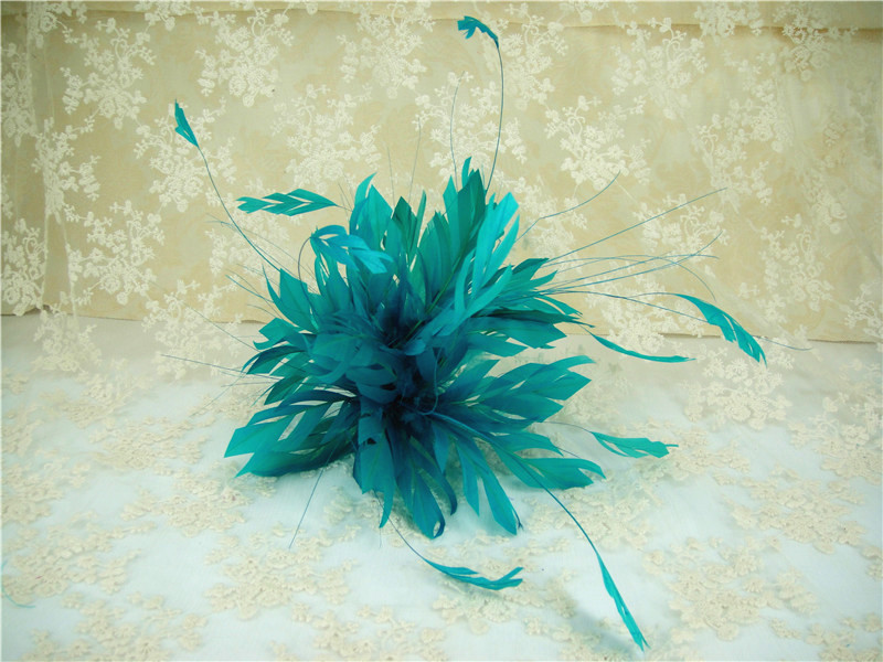 RM1100 Feather Mount Goose Feather Millinery Fascinators Hat Handcraft Headress