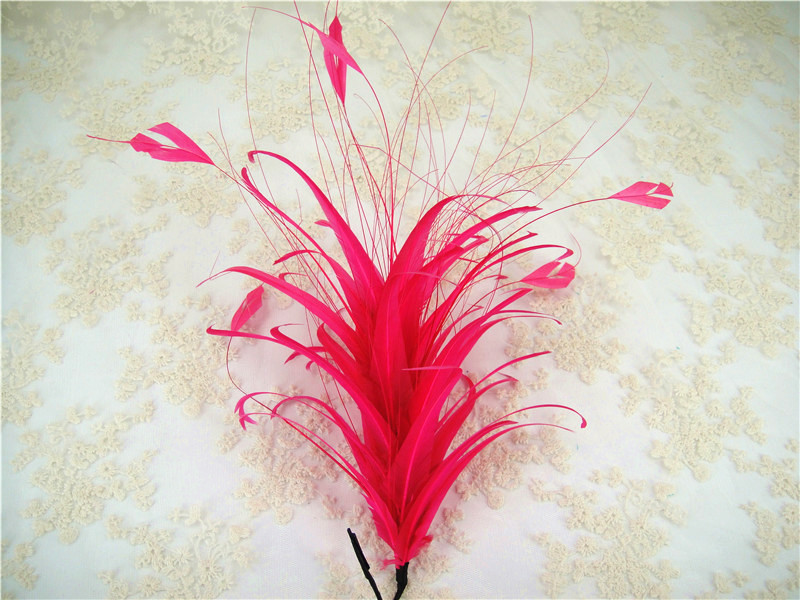 RM1104 Feather Mount Goose Feather Millinery Fascinators Hat Handcraft Headress