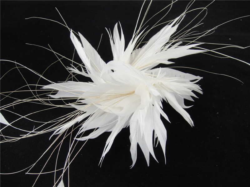 RM1010 Feather Mount Goose Feather Millinery Fascinators Hat Handcraft Headress