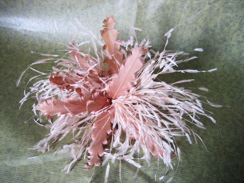 RM1010 Feather Mount Goose Feather Millinery Fascinators Hat Handcraft Headress