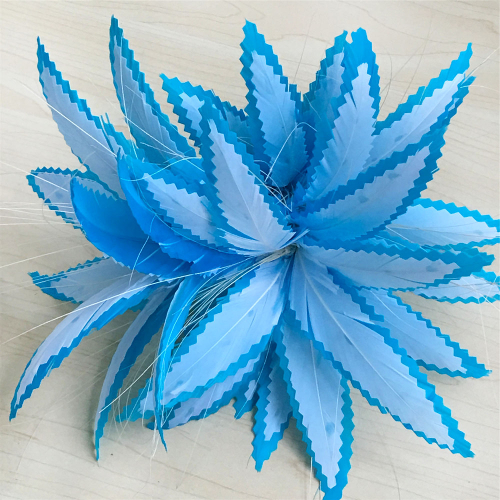 RM909 Feather Mount Goose Feather Millinery Fascinators Hat Handcraft Headress