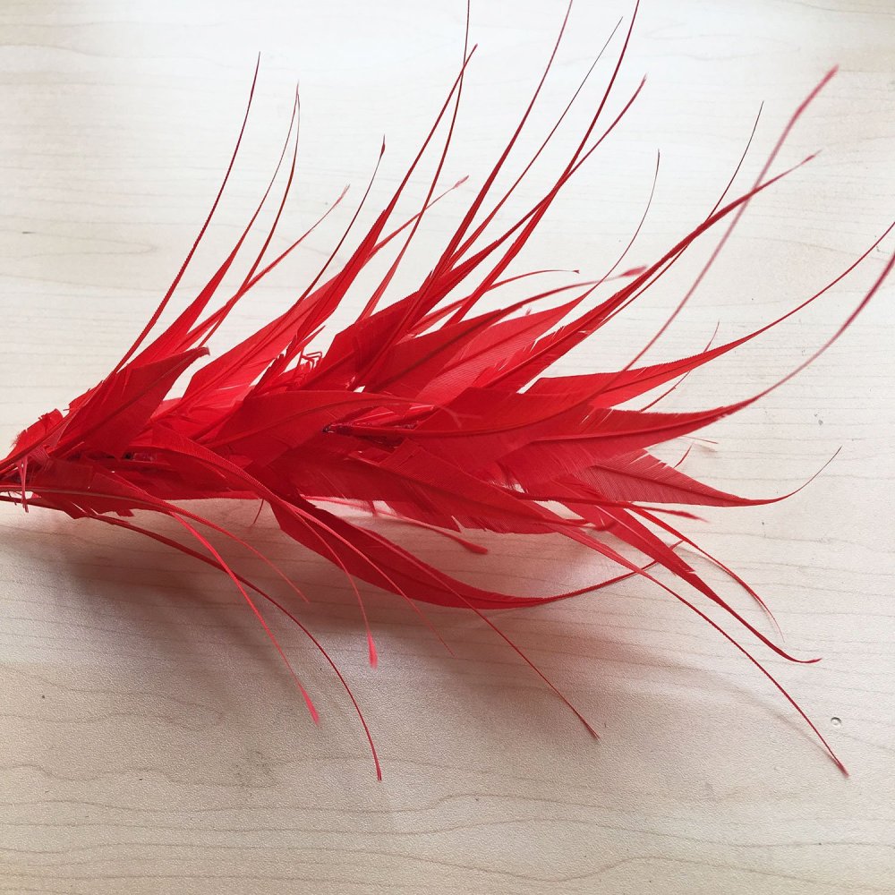 RM1702 Feather Mount Goose Feather Millinery Fascinators Hat Handcraft Headress