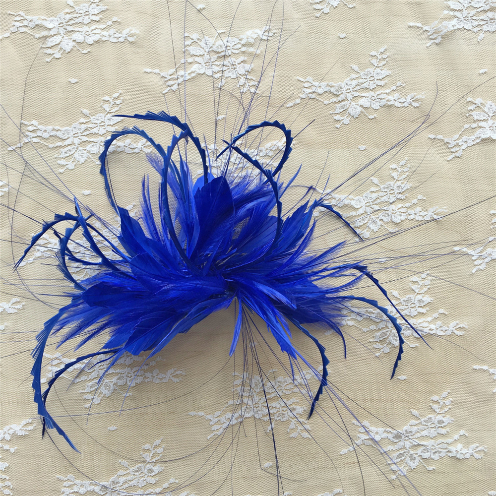 RM1301 Feather Mount Goose Feather Millinery Fascinators Hat Handcraft Headress