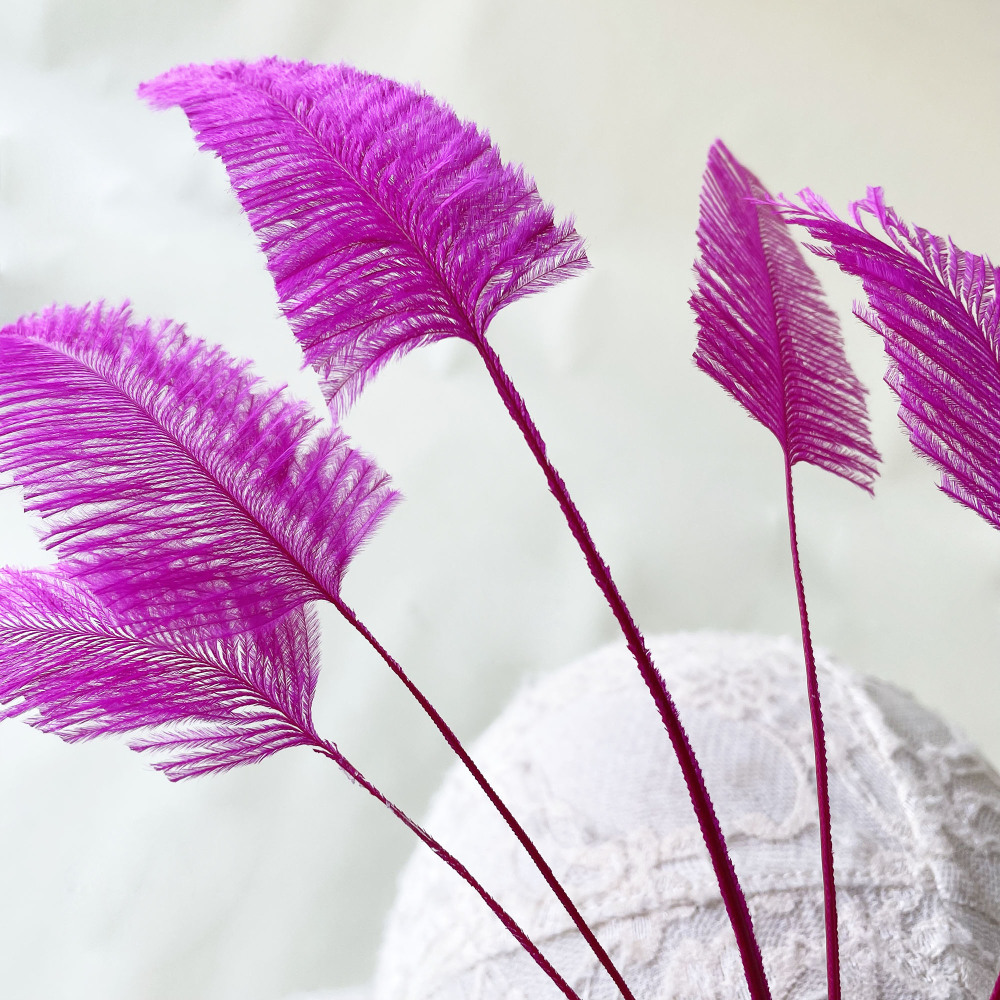 RM1704 Feather Mount Goose Feather Millinery Fascinators Hat Handcraft Headress