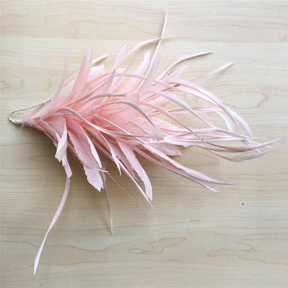 RM1304 Feather Mount Goose Feather Millinery Fascinators Hat Handcraft Headress