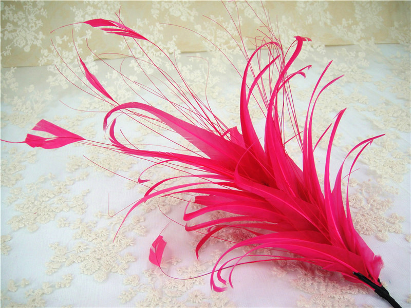 RM1104 Feather Mount Goose Feather Millinery Fascinators Hat Handcraft Headress