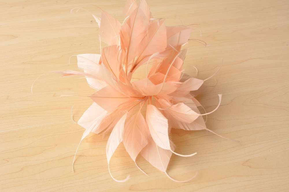 RM1704 Feather Mount Goose Feather Millinery Fascinators Hat Handcraft Headress