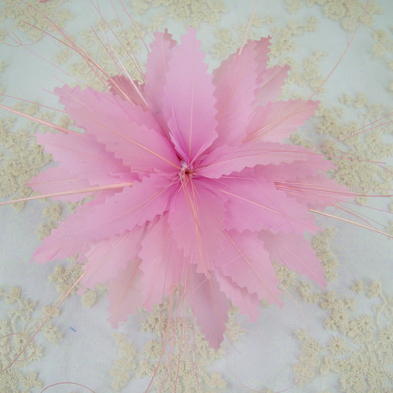 RM1709 Feather Mount Goose Feather Millinery Fascinators Hat Handcraft Headress