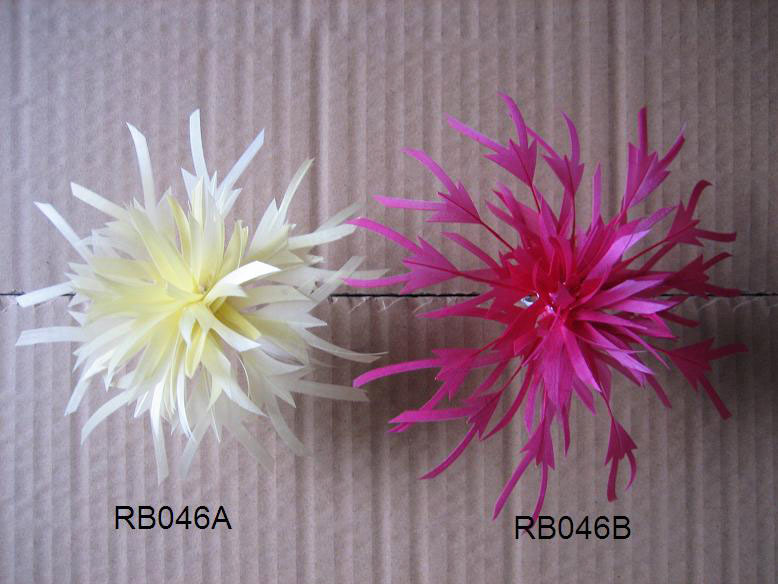 RB035 Feather Flower Millinery Fascinators Hat Handcraft Headress