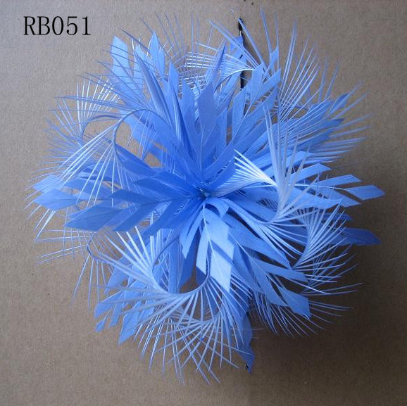 RB036 Feather Flower Millinery Fascinators Hat Handcraft Headress