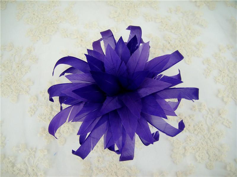 RB036 Feather Flower Millinery Fascinators Hat Handcraft Headress
