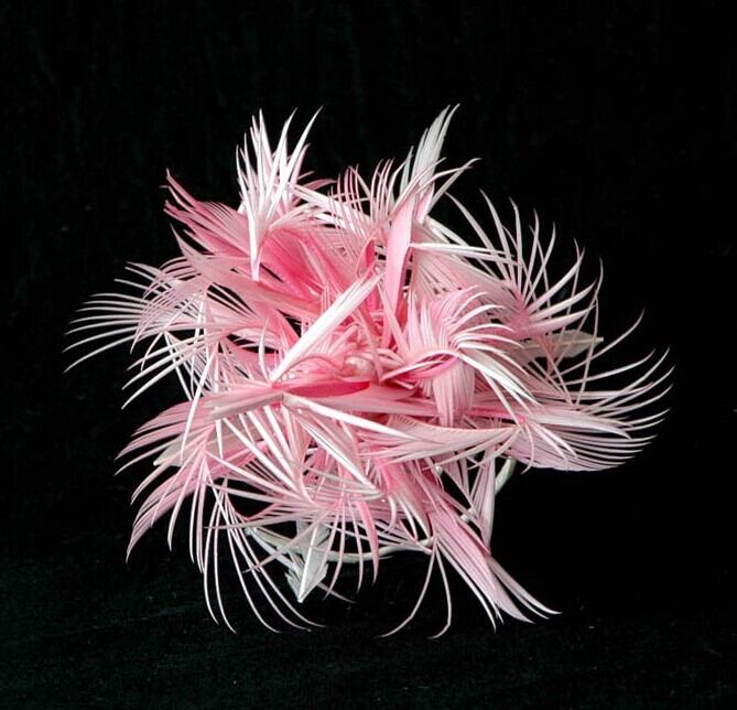 RM1708 Feather Mount Goose Feather Millinery Fascinators Hat Handcraft Headress