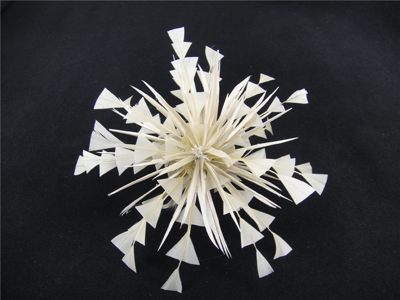 RB055 Feather Flower Millinery Fascinators Hat Handcraft Headress