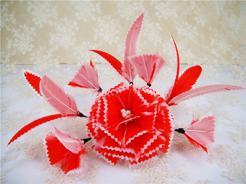 RM1710 Feather Mount Goose Feather Millinery Fascinators Hat Handcraft Headress