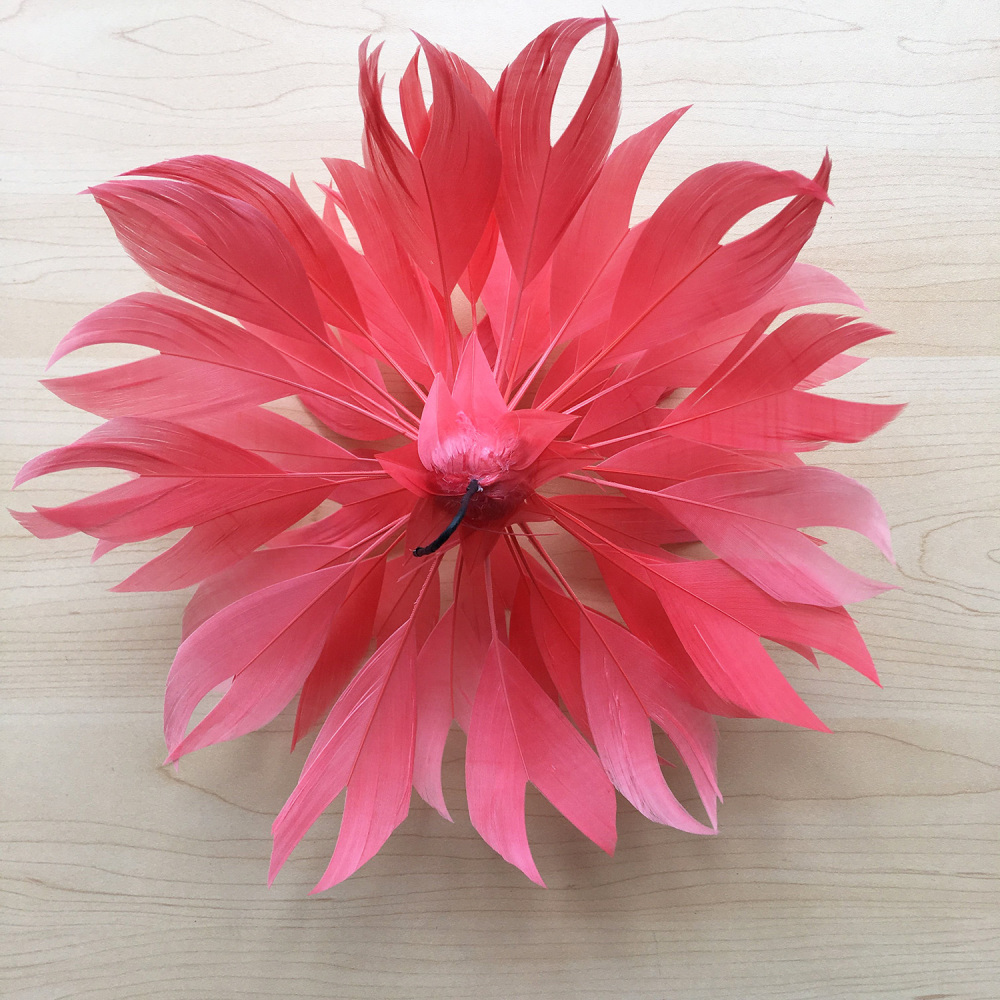 RB058 Feather Flower Millinery Fascinators Hat Handcraft Headress