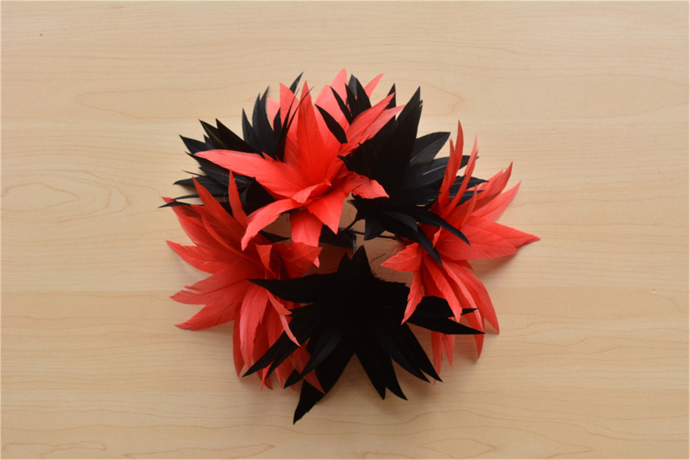 RB108 Feather Mount Goose Feather Millinery Fascinators Hat Handcraft Headress