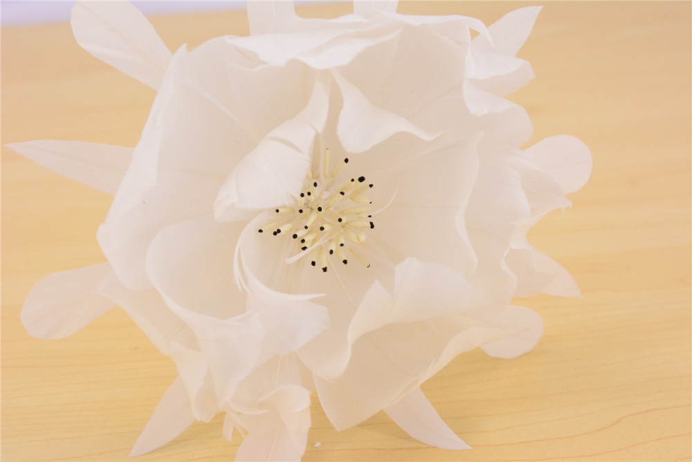RB0109 Feather Flower Millinery Fascinators Hat Handcraft Headress