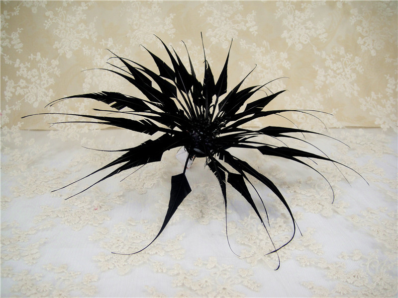 RB071 Feather Flower Millinery Fascinators Hat Handcraft Headress
