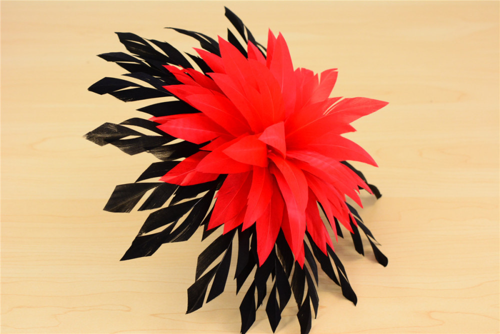 RB106 Feather Mount Goose Feather Millinery Fascinators Hat Handcraft Headress