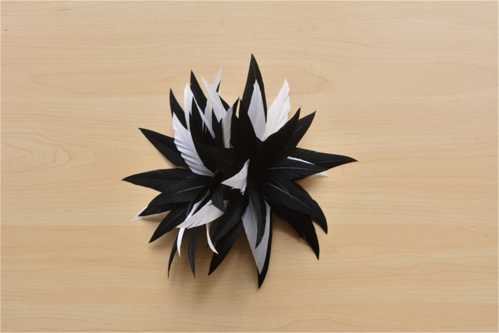 RB108 Feather Mount Goose Feather Millinery Fascinators Hat Handcraft Headress