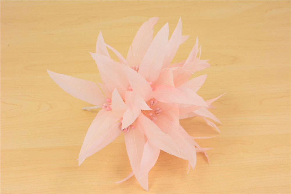 RB0102 Feather Flower Millinery Fascinators Hat Handcraft Headress
