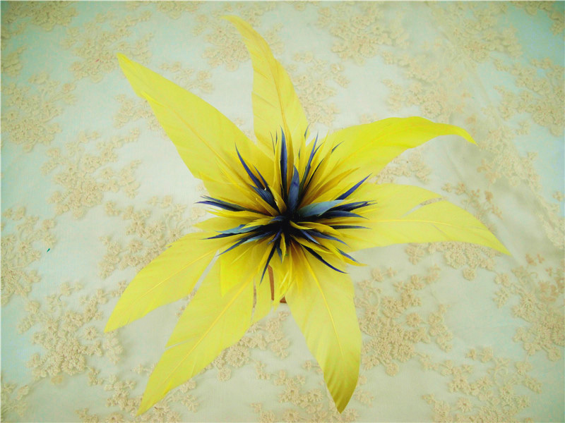 RB085 Feather Flower Millinery Fascinators Hat Handcraft Headress