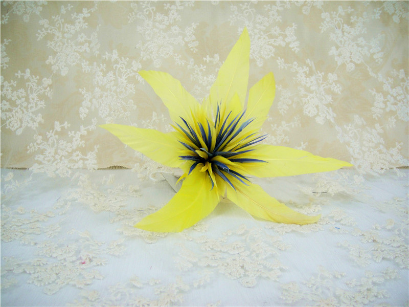 RB089 Feather Flower Millinery Fascinators Hat Handcraft Headress