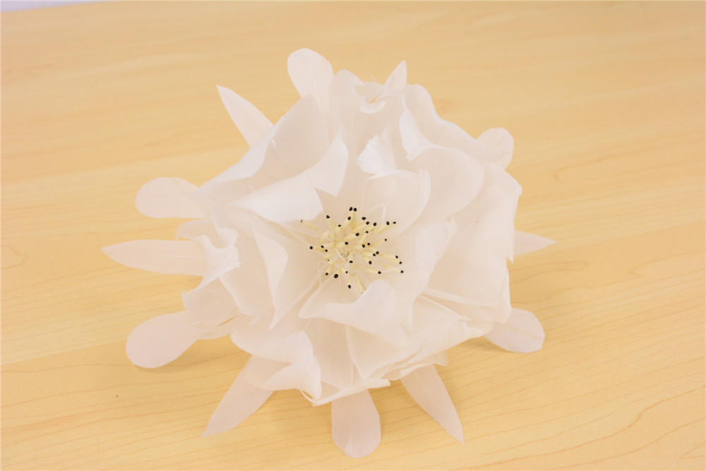 RB0109 Feather Flower Millinery Fascinators Hat Handcraft Headress