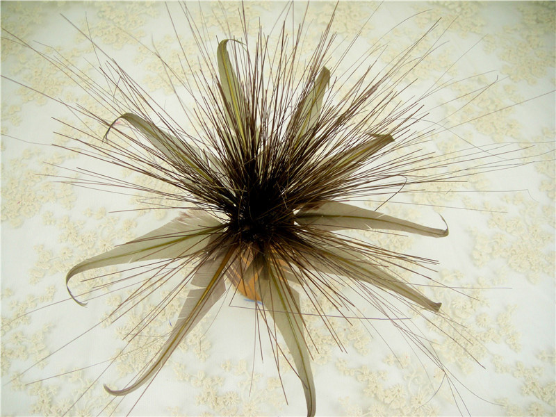 RB091 Feather Flower Millinery Fascinators Hat Handcraft Headress