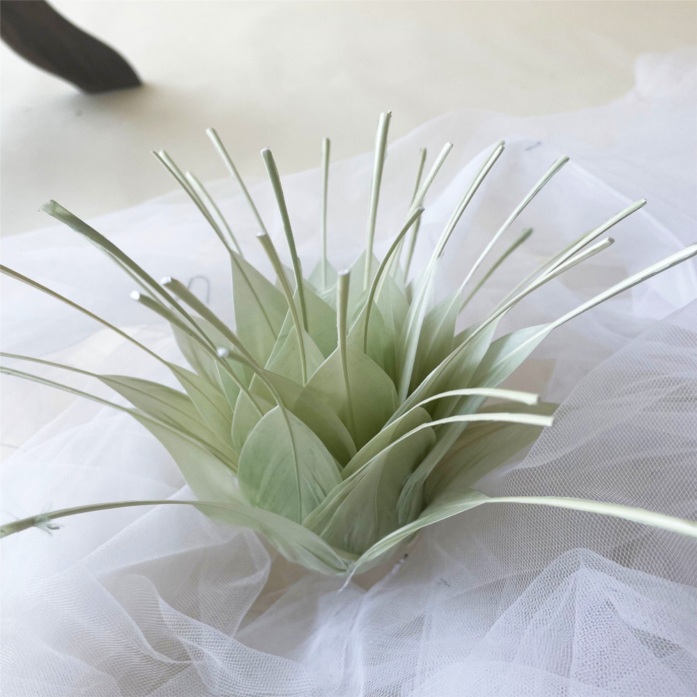 RB118 Feather Flower Millinery Fascinators Hat Handcraft Headress