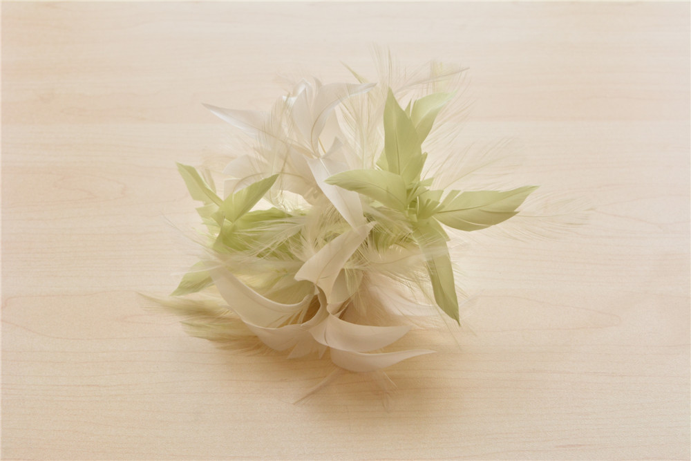 RM1702 Feather Mount Goose Feather Millinery Fascinators Hat Handcraft Headress