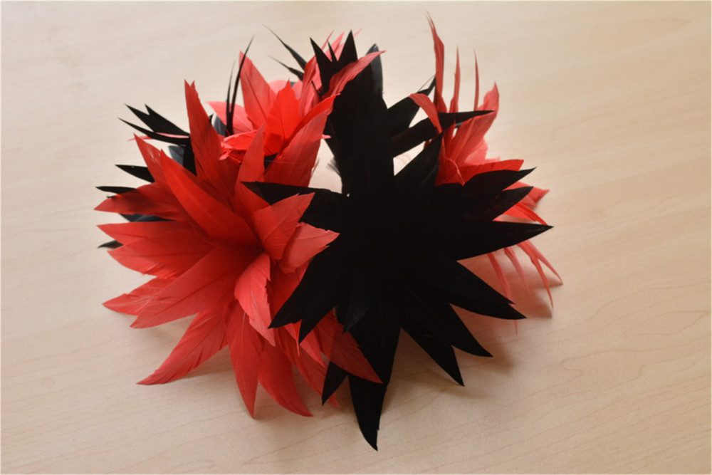 RB108 Feather Mount Goose Feather Millinery Fascinators Hat Handcraft Headress