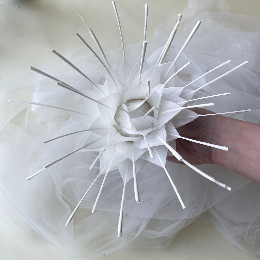 RB118 Feather Flower Millinery Fascinators Hat Handcraft Headress